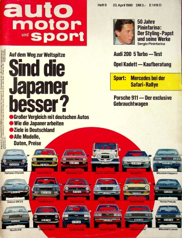 Deckblatt Auto Motor und Sport (09/1980)
